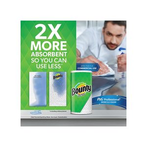Toallas de Papel Bounty 74682 Essentials Select-A-Size, 2 Capas, 83 Hojas/Rollo, 12 Rollos/Caja - Product Image 6