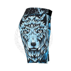 <b>For</b> <b>Sale</b> Made in Pakistan Customized Colors Men's MMA Shorts Breathable Quick Dry Light <b>Weight</b> Spandex/Polyester - Product Image 4