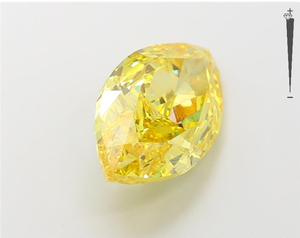 เพชรเม็ดเดี่ยวทรงมาร์คีส์ น้ำหนัก 5.65 กะรัต คุณภาพสูง สี O-Z  ผลิตในห้องปฏิบัติการด้วยวิธี HPHT CVD ได้รับการรับรองจาก IGI เหมาะสำหรับทำเครื่องประดับ ขายส่ง - Product Image 4