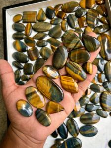 Wholesale Tiger Eye Cabochon Natural Quartz Healing Crystal Bulk Loose Gemstone for Chakra Spiritual Reiki for Decoration - Product Image 3