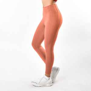 Leggings sans couture avec logo personnalisé en gros Pantalon de yoga pour femmes taille haute collants d'entraînement de compression pour salle de sport approvisionnement OEM - Product Image 3