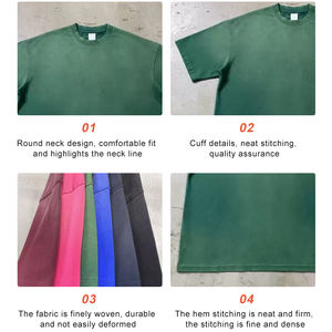 T-shirt à manches courtes tricoté en coton 100% de haute qualité pour hommes avec un design simple pour un ajustement confortable - Product Image 5