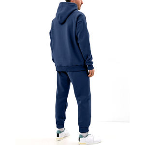 Survêtements respirants les plus vendus Pullover unisexe avec logo personnalisé vierge Survêtement Boxy Fit de jogging pour homme aux meilleurs prix - Product Image 4