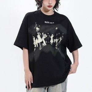 Nouveau design de t-shirts pour hommes avec logo personnalisé t-shirts décontractés à manches courtes pour polos 100% coton - Product Image 2