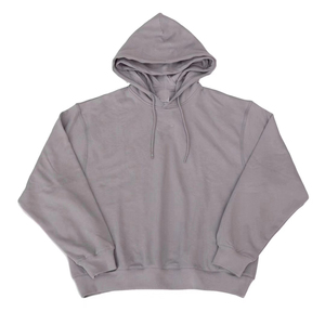 OEM Logo personnalisé imprimé, haute qualité, hiver, uni, tricoté, doublé, double capuche, 100% coton, essentiels de sport et de gym, technique - Product Image 4