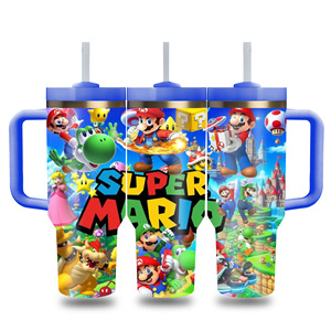 Vaso Térmico Personalizado con Logotipo Empresarial, Diseño <span class=keywords><strong>de</strong></span> <span class=keywords><strong>Mario</strong></span> <span class=keywords><strong>Bros</strong></span>, 40 oz, Doble Pared, Libre <span class=keywords><strong>de</strong></span> BPA, con Caja <span class=keywords><strong>de</strong></span> Regalo - Product Image 6