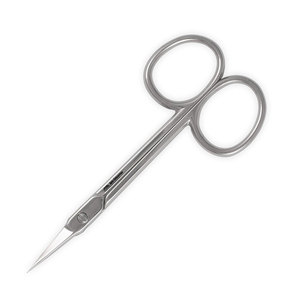 Ciseaux à cuticules professionnels de qualité supérieure avec pointe extra fine lame légèrement incurvée pour une coupe précise - Product Image 2