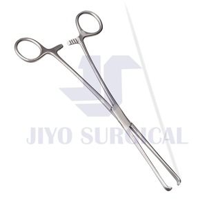 CE Aprobado 9,50 ''Teale Vulsellum Fórceps de agarre manual con puntas dentadas para procedimientos ginecológicos - Product Image 4