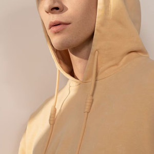 Sweat à capuche pour homme personnalisé, effet délavé, col unique, impression numérique, polyester/coton respirant, marque privée, vente chaude - Product Image 4