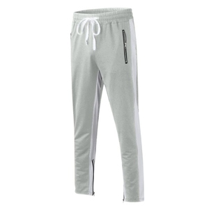 Survêtement sport zippé pour homme, tendance, respirant, coupe classique, longueur intégrale, design uni, logo personnalisé, fournisseur en gros - Product Image 6