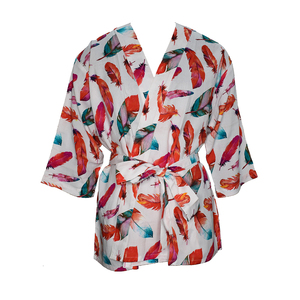 Zed AAR exports ชุดกิโมโนโมดอลนุ่มพิเศษพิมพ์ลายดิจิตอลชุดนอนสั้นชุดชายหาดสำหรับฤดูร้อน - Product Image 2