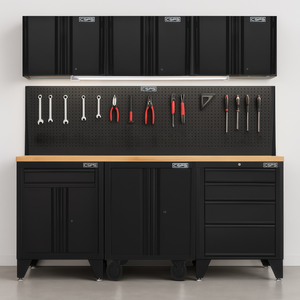 Établi armoire à outils 183cm stockage en acier au carbone pour mécanicien Garage entrepôt stockage d'outils fabriqué au Vietnam - Product Image 1