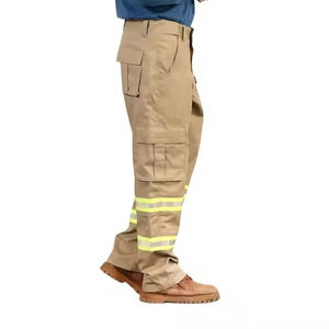 Vêtements de travail de sécurité haute visibilité OEM Chiffons de travail multi-poches Pantalons de travail réfléchissants Pantalons pour hommes Chantier de construction - Product Image 5