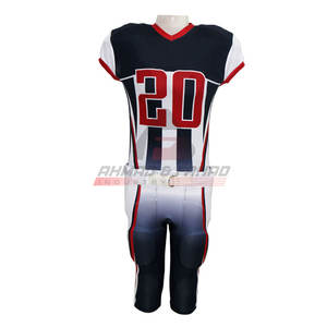 Uniforme profesional de fútbol americano de alta calidad, ropa deportiva con logotipo personalizado, manga corta, temporada de verano - Product Image 6