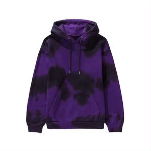 Top Trendy Best Fabric Men Tie Dye Hoodie Estilo exclusivo 100% algodón Venta caliente Top Trend Tie Dye Hoodies para hombre con tarifa barata - Product Image 4