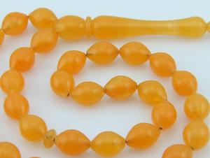 Tasbih décoratif en résine à thème ange, perles de prière islamiques faites à la main, chapelet musulman Dhikr, cadeau spirituel religieux pour Ramadan et l'Aïd - Product Image 2