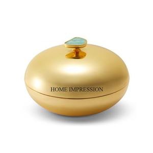 Caja de cazuela Chapati de forma redonda de diseñador creativo moderno de Color dorado para cocina, mesa de comedor, suministros de accesorios para servir - Product Image 4