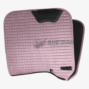 Vente en gros confortable doublure douce durable meilleure vente anglais tapis de selle coton polyester mélange respirant tapis de selle - Product Image 6