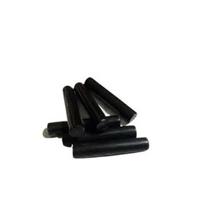 Rollo de cuerno de búfalo pulido negro Rollo de mango de cuchillo de estilo animal ecológico Rollo en blanco - Product Image 4