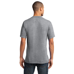 Camiseta de manga corta con cuello en V para hombre Heather Grey - Product Image 3