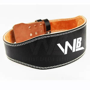 Vente en gros de ceinture d'haltérophilie avec logo personnalisé OEM équipement de fitness respirant pour une utilisation unisexe ceinture d'haltérophilie - Product Image 1