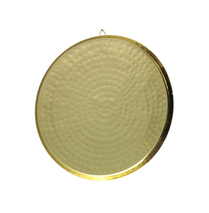 Le plus récent gros métal tenture murale plaque plat martelé or événement décoration Table haut en vrac fabriqué à la main - Product Image 5