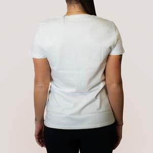 เสื้อยืดผ้าฝ้ายผู้หญิง Smash สีขาว M - Product Image 3