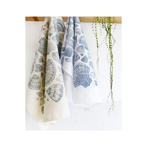 Serviettes de thé en coton 100% personnalisées, brodées, 50x75cm, motif abstrait de golf corail, 120GSM, recyclables, qualité d'exportation OEM - Product Image 2