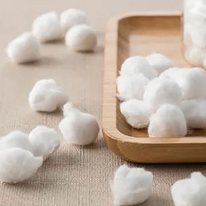 Vendita diretta in fabbrica di piccole dimensioni 0.5G morbido resistente e monouso batuffolo di cotone chirurgico Non irritante prodotto medicale in cotone - Product Image 1