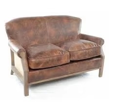 Ensemble de canapés Chesterfield modulaires 2 places en cuir marron très vendus pour les salons d'hôtel et les salles d'attente - Product Image 6