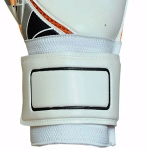 Unisex Professional Leather Goalkeeper Gloves Adjustable Wrist <b>Strap</b> Hook Loop Closure for Outdoor Soccer Training Match Finger - Product Image 6
