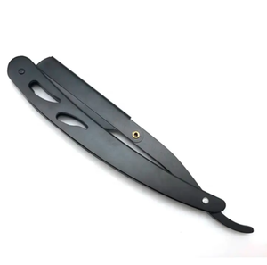 มีดโกนแบบใช้แล้วทิ้งมีดโกนขอบตรงทำจากสแตนเลสสำหรับกำจัดขนตามร่างกายสำหรับเครื่องตัดผมบิกินี่ร้อน - Product Image 5