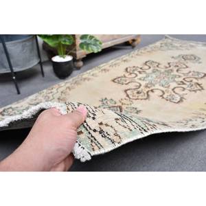 พรมขนสัตว์ตุรกีวินเทจ39X92ฟุตสีเบจโอเรียนทอลลาเท็กซ์พื้นที่ขนาดใหญ่แบบตะวันออกสีน้ำตาลสำหรับตกแต่งห้องโถงห้อง - Product Image 3