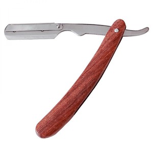 Rasoir de barbier professionnel | Instruments de beauté barbier Salon de coiffure rasoir de rasage de cheveux Logo personnalisé - Product Image 2