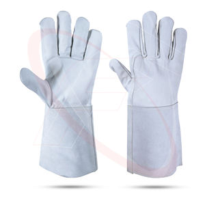 Vente en gros de gants de sécurité en cuir nappa personnalisés pour le soudage à l'argon et au TIG Guantes de Seguridad pour hommes du Pakistan - Product Image 1