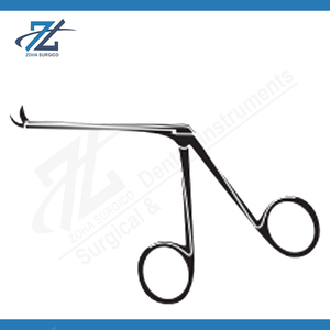 Ormorod กรรไกรตัดขนแบบแมนนวลขนาดเล็กพิเศษโค้งขึ้นสูง70มม. ไหล่ผ่าตัดสแตนเลสผ่านการรับรอง CE คุณภาพสูง - Product Image 2