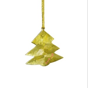 Ornement de sapin de Noël suspendu en métal créatif, accessoires suspendus décoratifs pour arbre de vacances, décoration de maison festive - Product Image 3