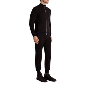 Vêtements de sport d'hiver respirants pour hommes, sweat à capuche, tenues de jogging, vente en gros, ensemble de survêtement 2 pièces avec marque privée pour adultes - Product Image 1