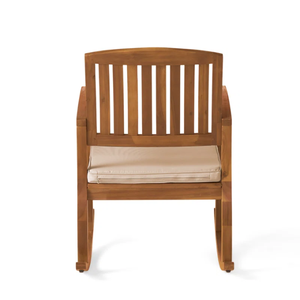 Fauteuils à bascule en teck modernes de haute qualité pour l'extérieur, durables, robustes et écologiques - Product Image 3