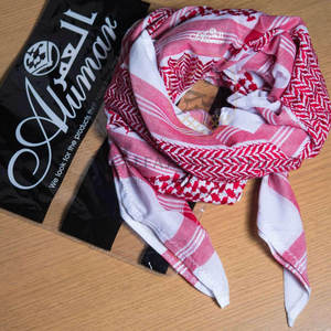 Shemagh Musulmán Al Zahabi Rojo, Pañuelo para Cabeza, Cuello y Hombros, Ligero, Transpirable, Personalizable, Ropa Casual - Product Image 3