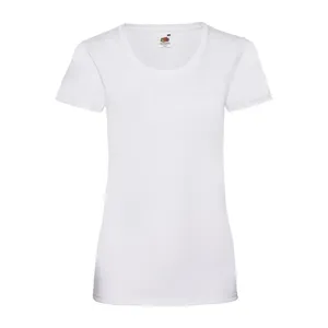 T-shirts promotionnels personnalisés pour femmes, modèle Valueweight, pour merchandising sur mesure - Product Image 1