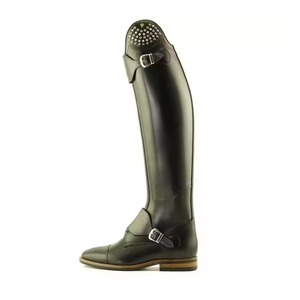 Bottes de cowboy en cuir longues de haute qualité, chaussures de cowboy professionnelles, bottes d'équitation, bottes de cowboy occidentales imperméables pour hommes - Product Image 3