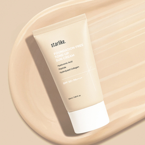 สตาร์ไลค์ ฟาวเดชั่น ฟรี โทนอัพ ซันครีม 50 มล. |   SPF50+ PA++++ ครีมกันแดดมิเนอรัล ปรับสีผิว พร้อมส่ง ขายส่ง มีสินค้าในสต็อก - Product Image 2