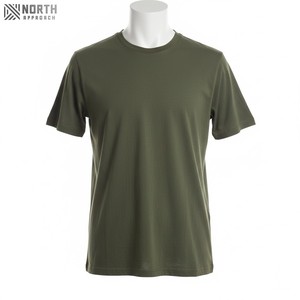 T-shirts sans manches en coton 100% de haute qualité personnalisés pour hommes, lourds, surdimensionnés, tricotés, à séchage rapide, respirants, col rond - Product Image 1