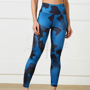 Leggings pour femmes de haute qualité, personnalisés, couleur unie, nouveau design, séchage rapide, respirants, taille haute, élastiques, longueur intégrale - Product Image 2