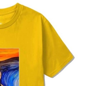 Camiseta de Hombre con Estampado Digital, Antiarrugas, 100% Algodón, Corte Regular, Tejido de Punto Cómodo, Ecológico y Transpirable - Product Image 4