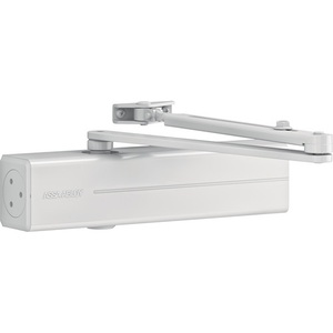 Cierrapuertas Moderno Blanco Tipo Tijera DC 300 EN 3-6 Certificado de Acero Inoxidable para Hoteles/Restaurantes - Product Image 1
