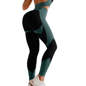 Conjuntos de Yoga Personalizados para Mujer, Otoño 2025, Leggings Deportivos de 2 Piezas, Cintura Elástica, Color Personalizable, Secado Rápido y Transpirable - Product Image 2