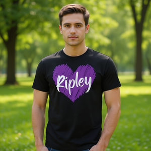 T-shirt vintage personnalisé « I Love Ripley » avec nom pour promotions sur mesure - Product Image 3