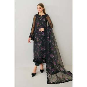 Conjunto de Traje de Mujer en Organza Bordada UF-525 - Product Image 5